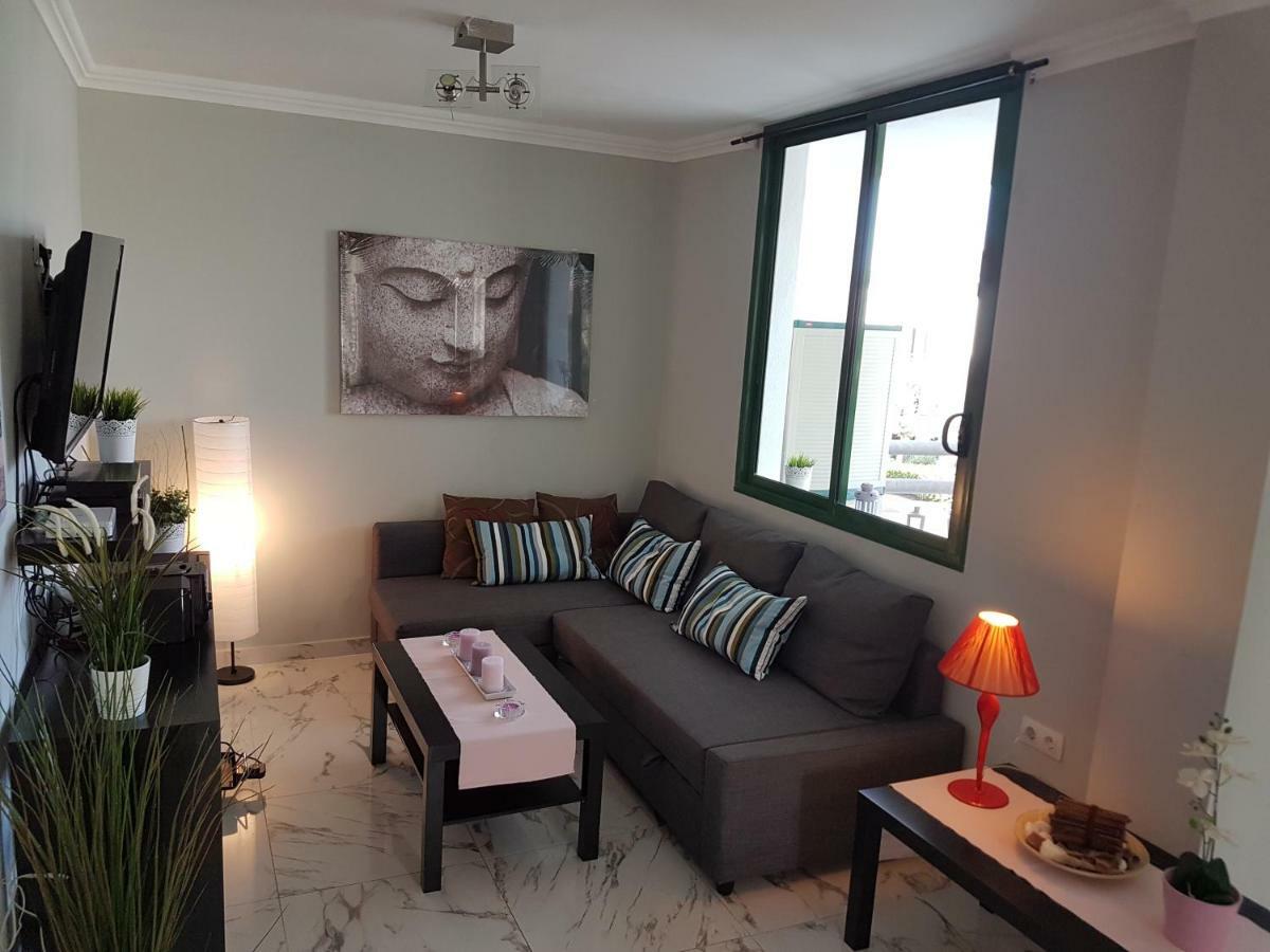 Apartment Casa Palmera Only 150 Meters To The Beach, Heated Pool, Wifi, Sat-Tv, Balcony With Poolview Arona (Tenerife) Exterior foto