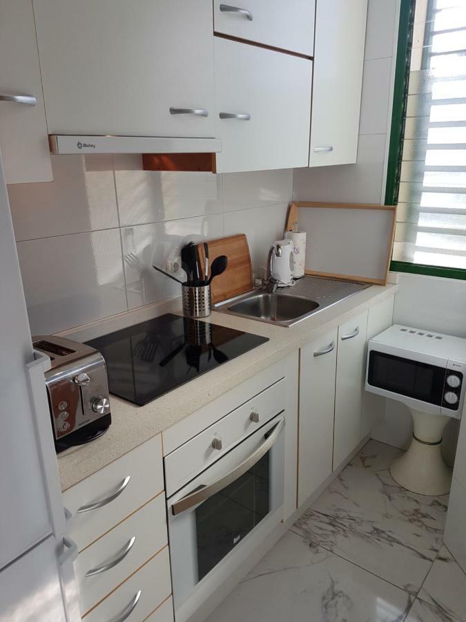 Apartment Casa Palmera Only 150 Meters To The Beach, Heated Pool, Wifi, Sat-Tv, Balcony With Poolview Arona (Tenerife) Exterior foto