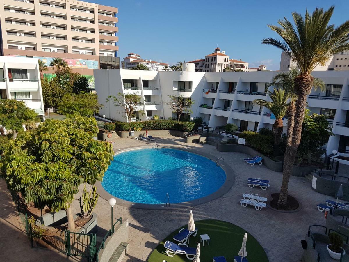 Apartment Casa Palmera Only 150 Meters To The Beach, Heated Pool, Wifi, Sat-Tv, Balcony With Poolview Arona (Tenerife) Exterior foto