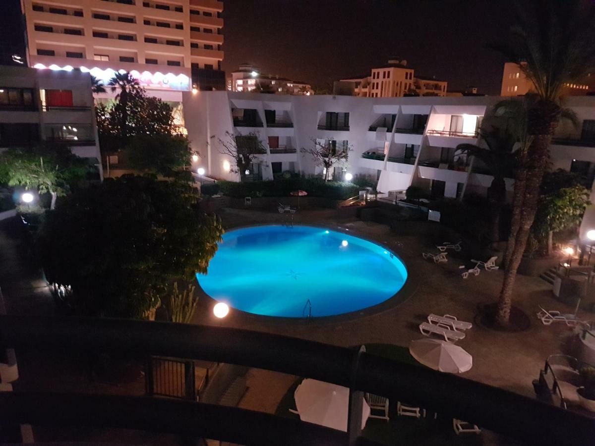 Apartment Casa Palmera Only 150 Meters To The Beach, Heated Pool, Wifi, Sat-Tv, Balcony With Poolview Arona (Tenerife) Exterior foto