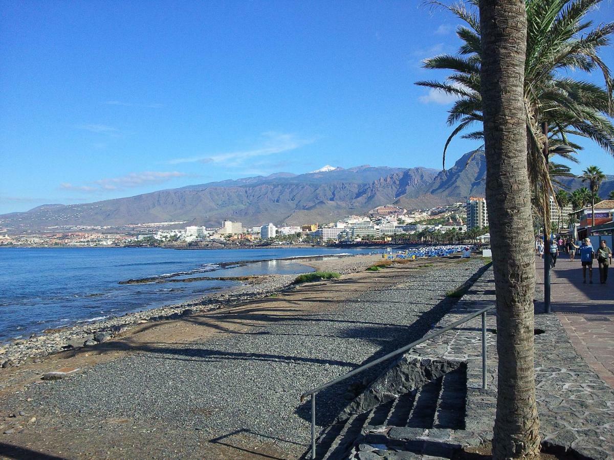 Apartment Casa Palmera Only 150 Meters To The Beach, Heated Pool, Wifi, Sat-Tv, Balcony With Poolview Arona (Tenerife) Exterior foto